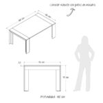 Comedor Terra Bellota-Wengue