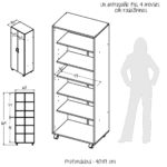 Mueble Auxiliar Alicante Blanco