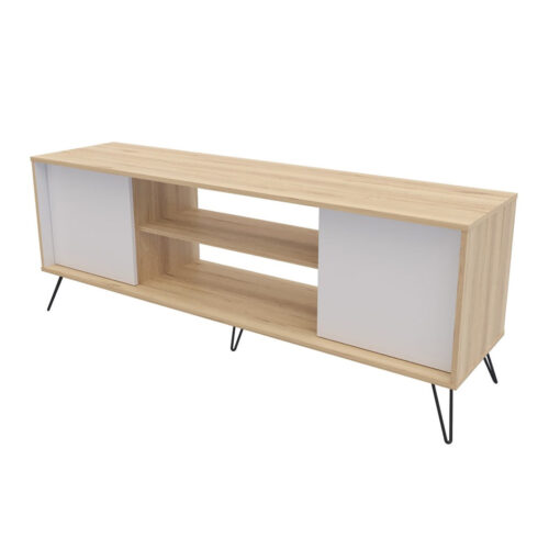 Mesa para TV de 70" Urban Duna-Blanco