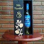 Caja de Vino Personalizada en Madera de Pino