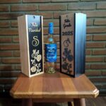 Caja de Vino Personalizada en Madera de Pino